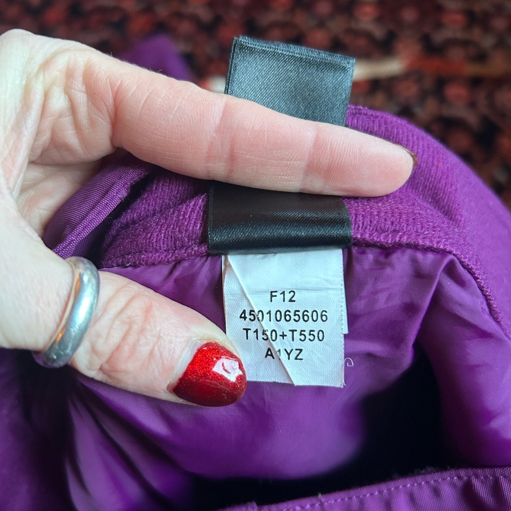 North Face | Snow Purple Pants | Sz Large - Picture 7 of 7